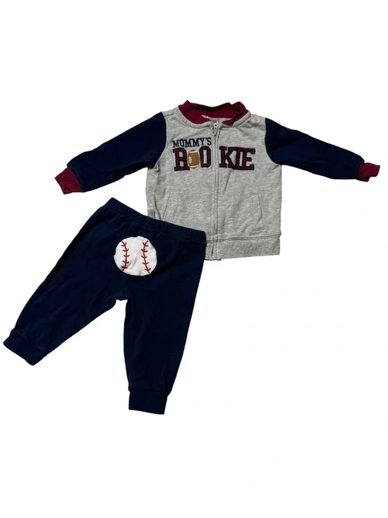 Carter's Baby Boy Baseball Outfit Size 3-6 Months