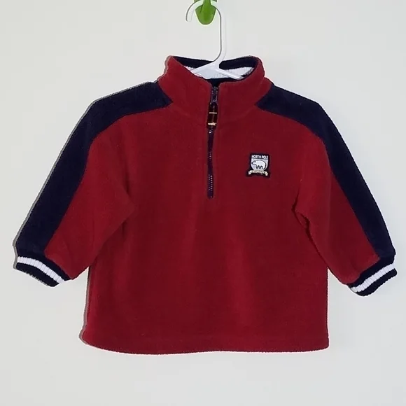 Carter's North Pole Polar Bear Fleece Pullover 12m