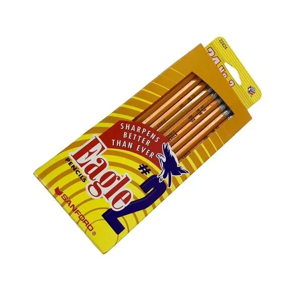 VTG ‎ NOS 1999 SANFORD EAGLE No. 2 Pencils 24 Pack 22424 New Old Stock