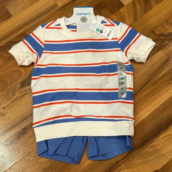 Carters set,‎ toddler boy, 2 piece, shorts set