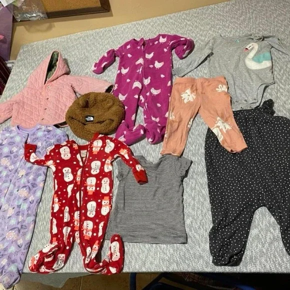 Baby girl bundle 6-9 months. SKU-A958babygirl