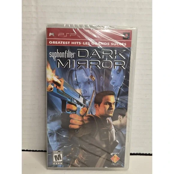 Syphon Filter Dark Mirror Greatest Hits Sony PSP PlayStation Portable New/Sealed