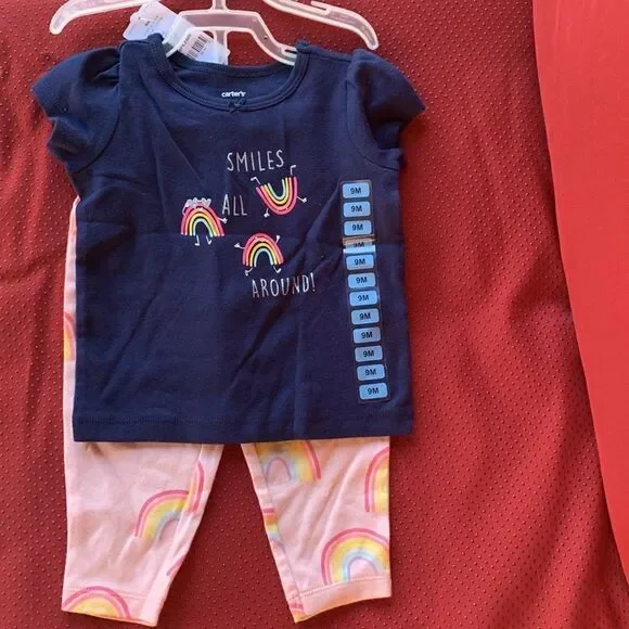 Take 50% OFF- Carter’s 2pcs Girls, Size-9M