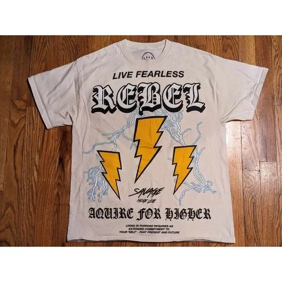 CULA Men's T-Shirt Size Large Street‎ Wear Graphic Logo LA Los Angeles
