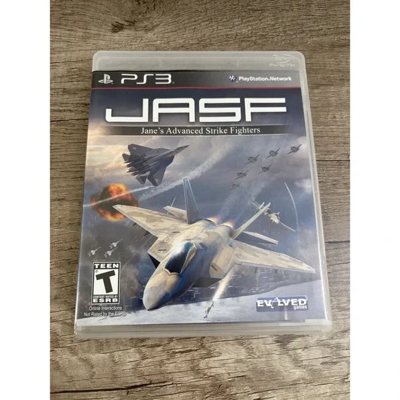 Janes Advance Strike Fighters - Sony PlayStation 3 Video Game CIB Air Force Jets