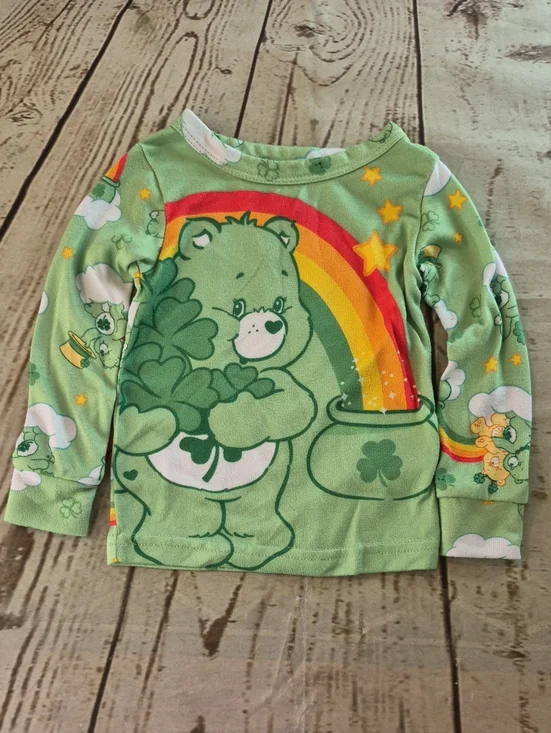 Care Bears Multicolored Pajama Top Size 2T