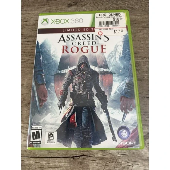 Assassin's Creed: Rogue - Limited Edition (Microsoft Xbox 360, 2014) Game CIB