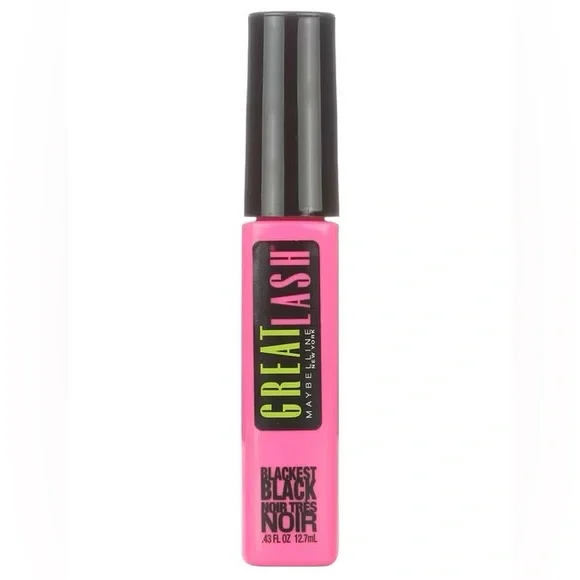 ❗️LAST 1❗️🤎5 For $25🤎 MAYBELLINE Great Lash Mascara in Blackest Black