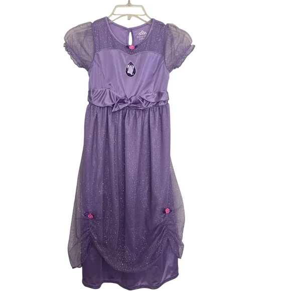 NWT Princess Purple Girls Long Nightgown