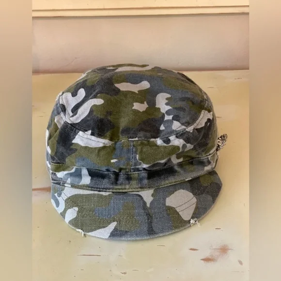 Denim Camouflage Hat