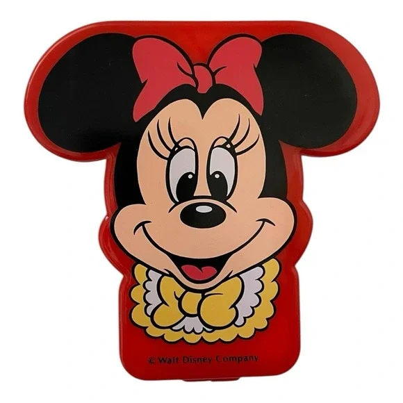 Minnie Mouse 6 Color Ink Pen Set In Plastic Case Disney‎ Japan SunStar