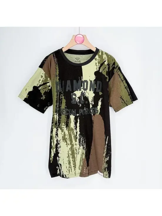Diamond Supply Co Special Forces Camo Graphic T Shirt Mens Large