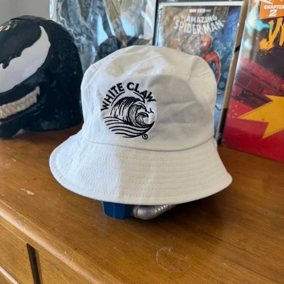 White Claw bucket hat