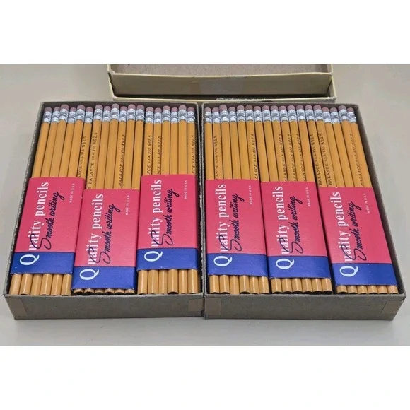 Lot‎ Of 144 Vintage Faber Castell American Quality No. 2.5 Pencils NEW In Box