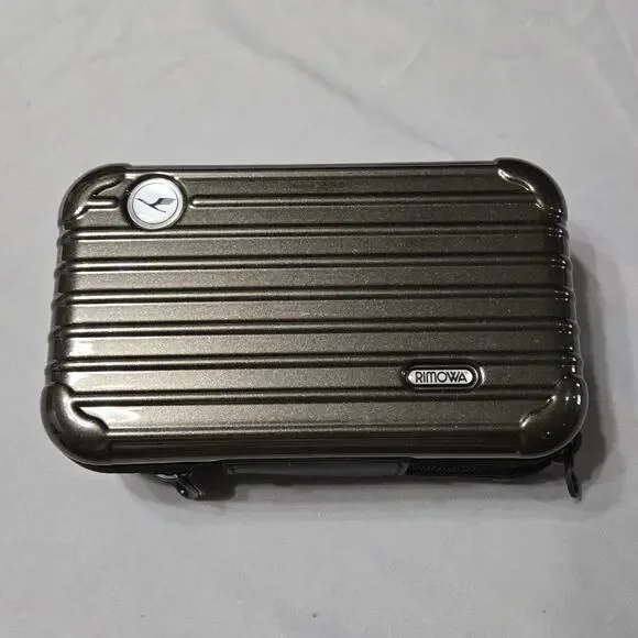 RIMOWA x Lufthansa First Class Amenity Kit Hard Clutch Case