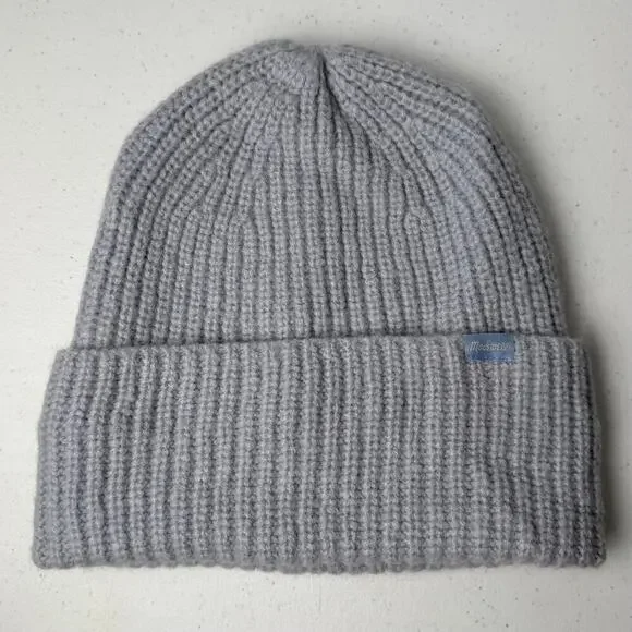 Madewell Alpaca-Blend Cuffed Beanie Serene Blue