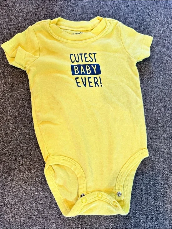 🤑EU Carter's Yellow 
