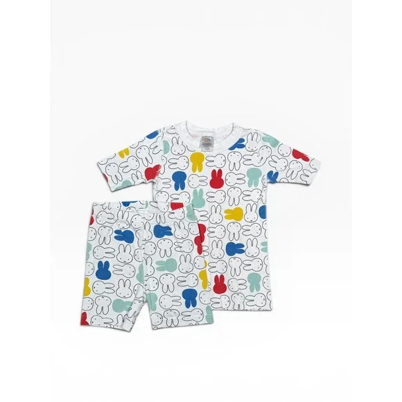 Hanna Andersson Miffy Organic Cotton‎ Pajama Set Kids Size 8