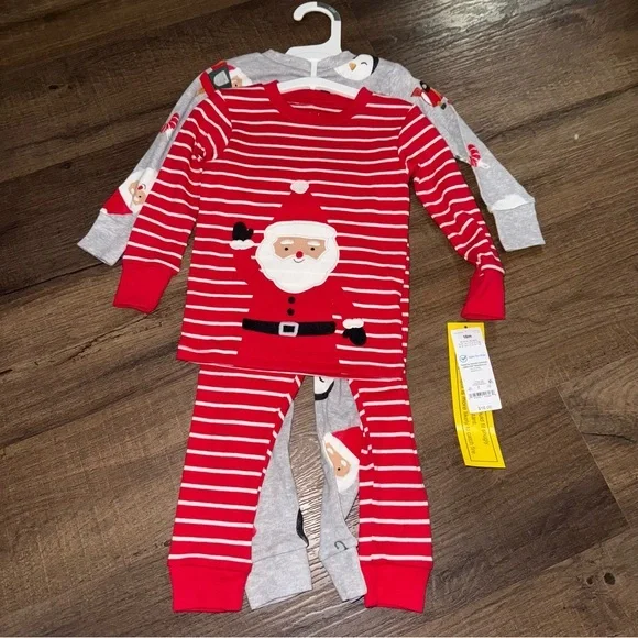 NWT Target Carter’s Just 18M One You Christmas Holiday Pajamas Set
