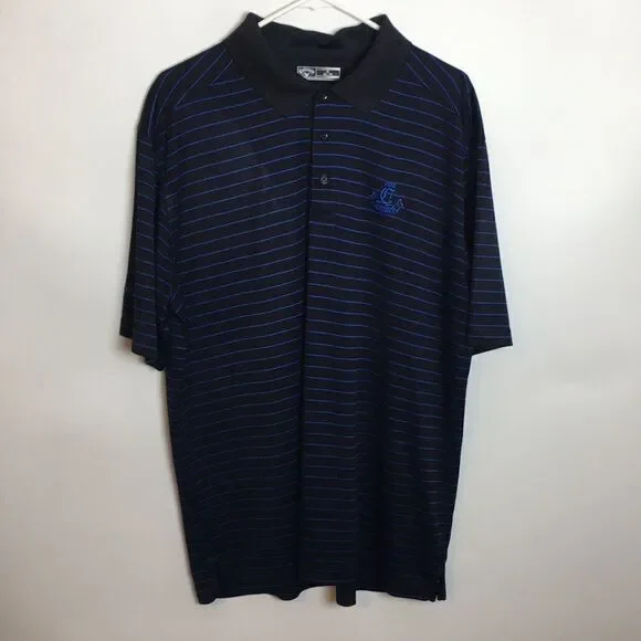 Callaway Canasawacta Country Club Golf Polo Performance short sleeve Shirt Sz XL