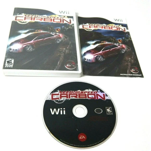 NEED FOR SPEED CARBON - NINTENDO WII GAME -‎ COMPLETE!