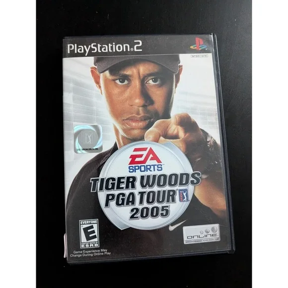 Tiger‎ Woods PGA Tour 2005 (Sony PlayStation 2, 2004) CIB Golf Video Game