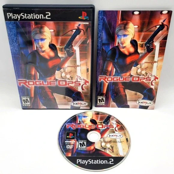Rogue Ops Playstation 2 PS2 Video Game Complete in Box‎ CIB