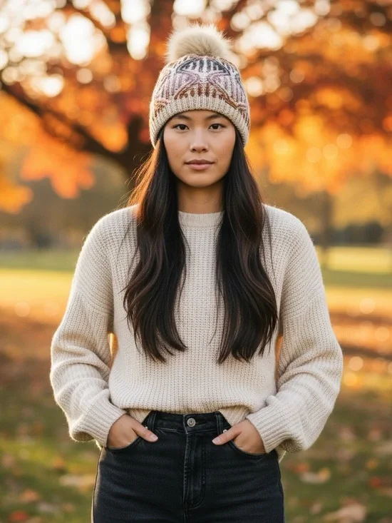 New Sweet Turns Sarah boho Beanie