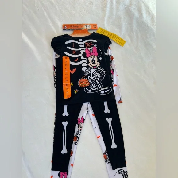 Disney Halloween 4-PC Themed‎ PJ sets Size 2T