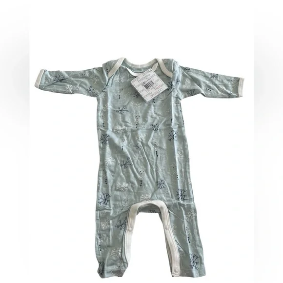 NWT bestaroo snowman Cozy Blue Kids Pajama