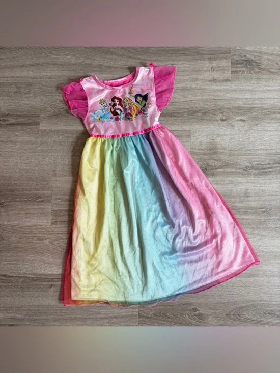 Disney little girls princess night gown