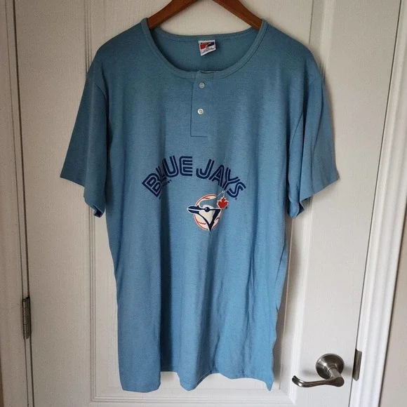 Vintage Single Stitch Toronto Blue Jays T-Shirt Size XL 1993 90s MLB
