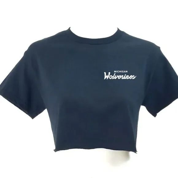 MICHIGAN WOLVERINES Double Script Retro Logo 