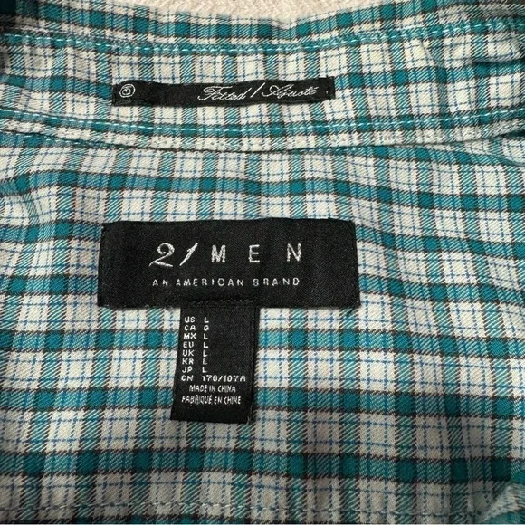 Forever 21 (EUC) Men’s long sleeve button up shirt, size large