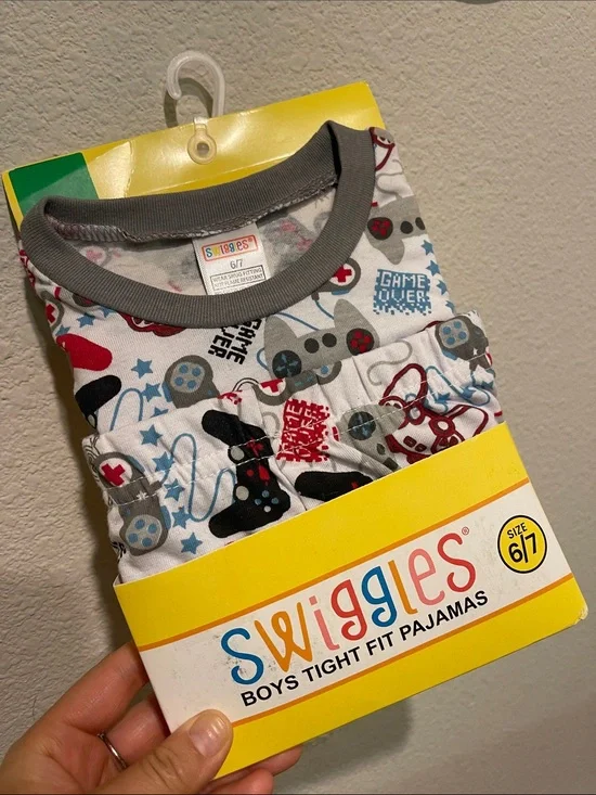 Swiggles Yellow Boys Tight Fit Pajamas