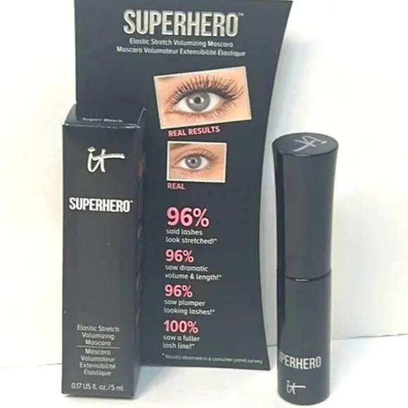 It Cosmetics Superhero Volumizing Mascara (to go size)