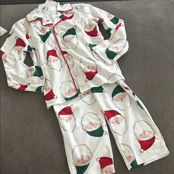 CARTERS Santa Christmas Pajama Set 6 NWT