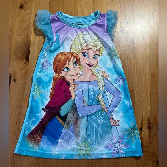 Disney Frozen Toddler Night Gown Size 2T