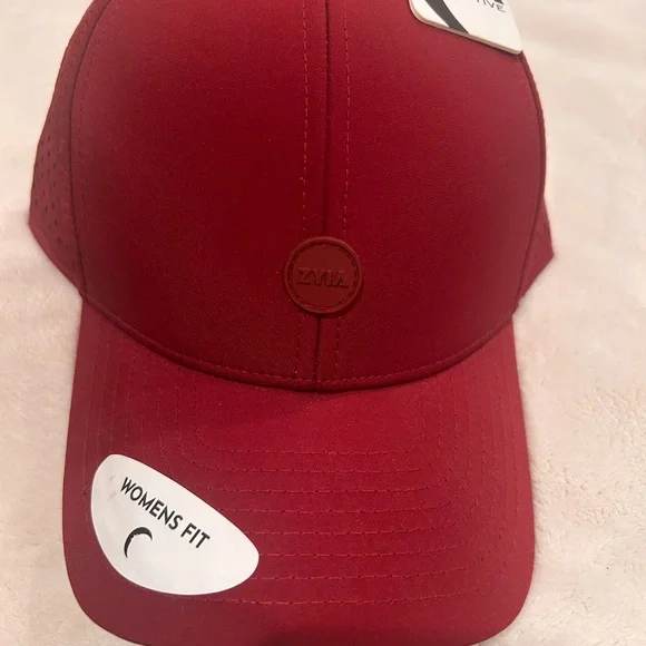 Zyia Active Red Women's‎ Fit Cap NWT