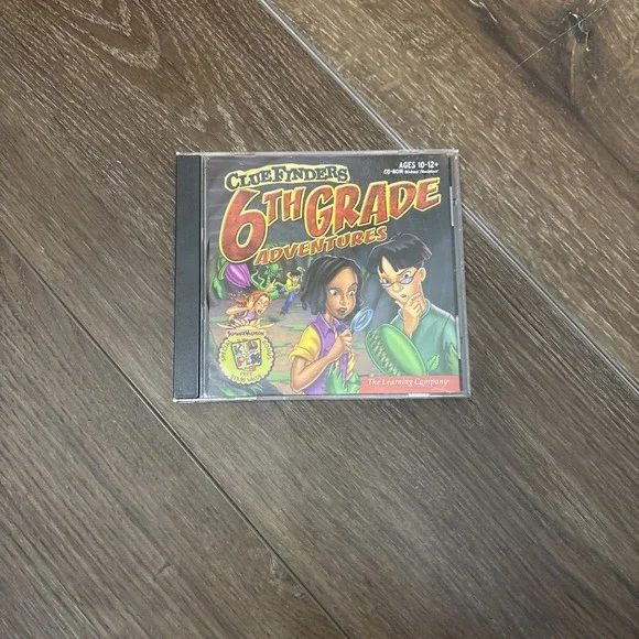 ClueFinders 6th Grade Adventures Empire‎ Of The Plant People PC/Mac CD-ROM 2001