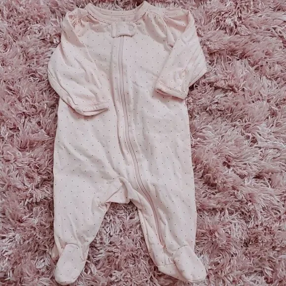 Carters 3 month zipup onsie