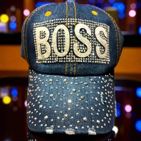 NWT Women’s Bling BOSS Cap