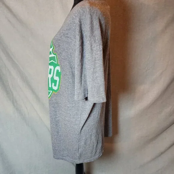 Men's Heather Gray Minnesota North Stars Vintage CCM Reebok T-Shirt XL