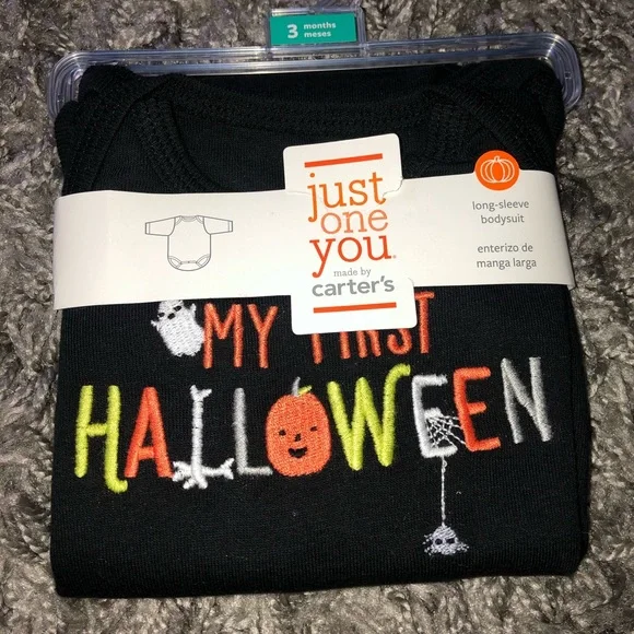 Carter’s Halloween 3 Months Bodysuit, New