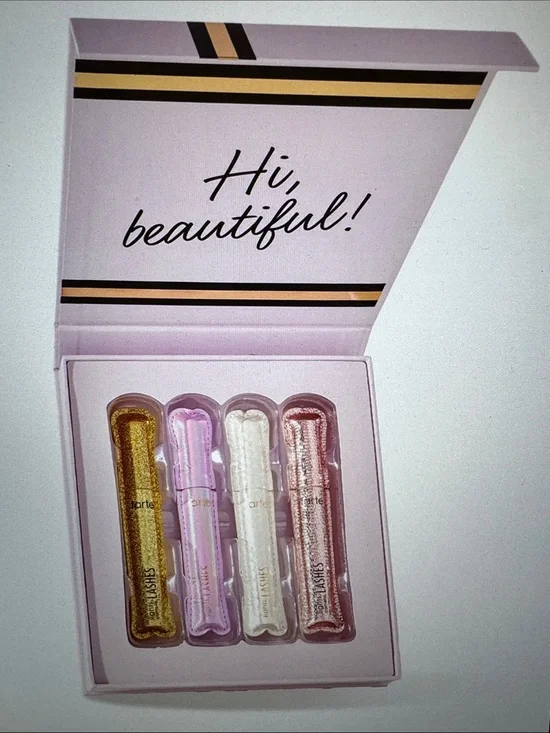 tarte lights, camera, lashes 4-piece collectors vault