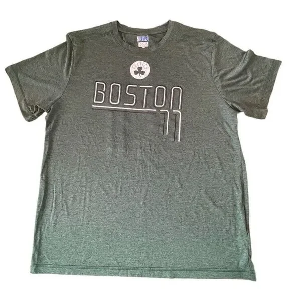 NBA TX3 COOL T Shirt Green Mens #11 Kyrie Irving Celtics Boston Extra‎ Large XL