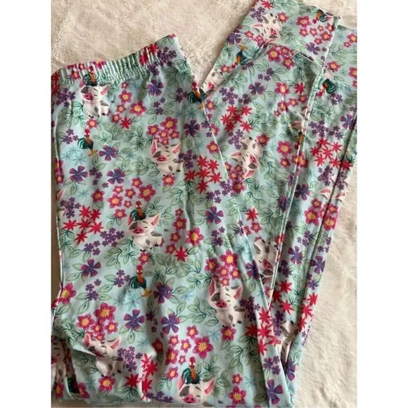 NWT Posh Peanut Classic Pajama Set Moana Disney Pua 7/8