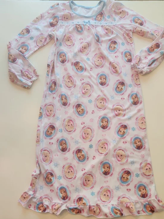 Disney Princess Frozen Flannel Nightgown Medium