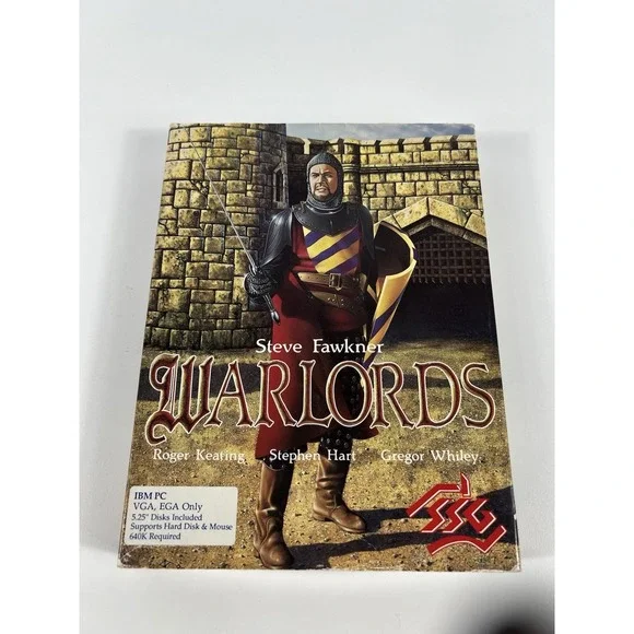 Steve Fawkner Warlords BIG BOX PC 5.25