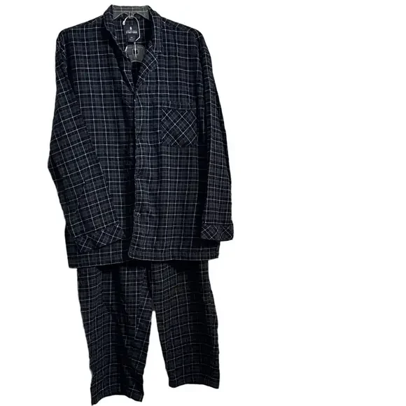 STAFFORD Plaid Pajama set